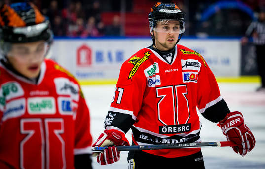 Örebros Glenn Gustafsson och Gustaf Fransen deppar