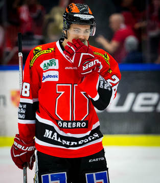 Örebros Jacob Bjerselius deppar