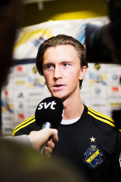 s nye spelare Kristoffer Olsson