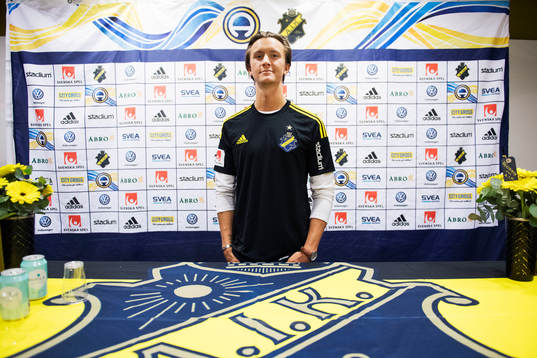 s nye spelare Kristoffer Olsson