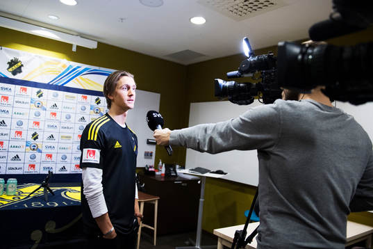 s nye spelare Kristoffer Olsson