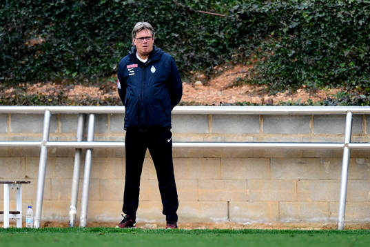 AFC Eskilstunas tränare Pelle Olsson