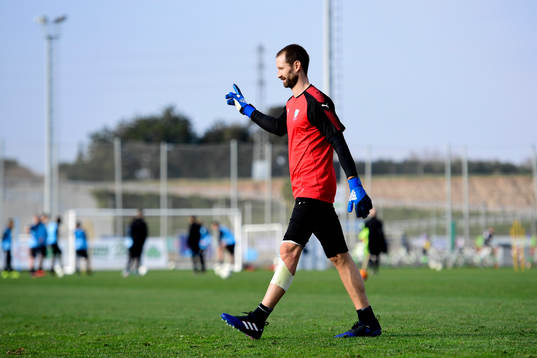 Malmö FFs målvakt Johan Wiland