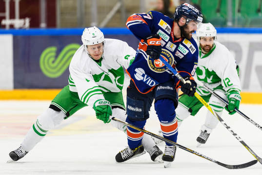 Rögles Jesper Williamsson och Växjös Linus Fröberg