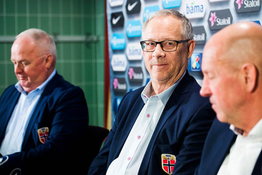 Terje Svendsen och Lars Lagerbäck som
