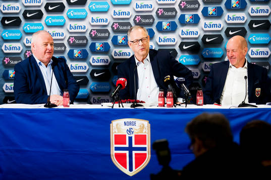 Terje Svendsen, Lars Lagerbäck och Nils Johan Semb