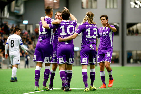 IFK Göteborgs Tobias Hysén jublar