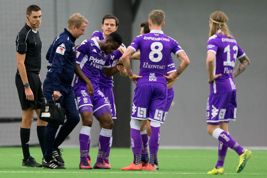 IFK Göteborgs Abdul Razak tvingas utgå