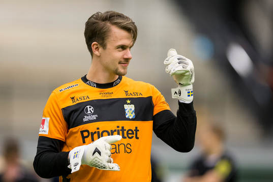 IFK Göteborgs målvakt Erik Dahlin
