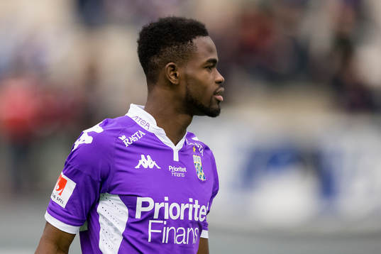 IFK Göteborgs Abdul Razak innan en träningsmatch i