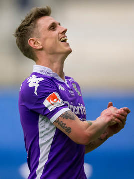 IFK Göteborgs Sören Rieks deppar