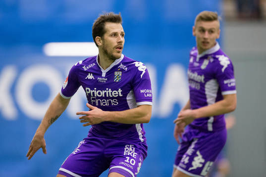 IFK Göteborgs Tobias Hysén och Sebastian Ohlsson