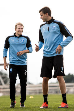 Oscar Lewicki och Alexander Jeremejeff