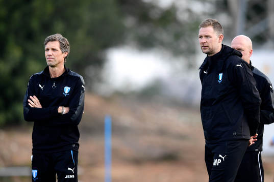 Malmö FFs assisterande tränare Jens Fjellström och