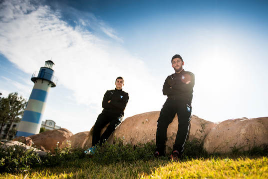 Alexander Jeremejeff och Erdal Rakip