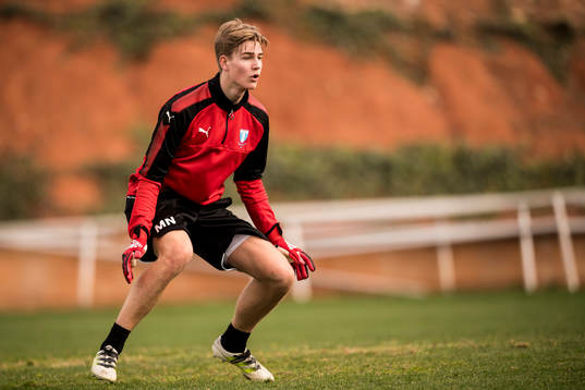 Målvakt Mathias Nilsson