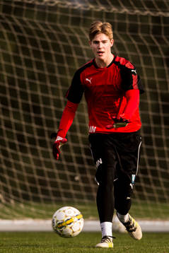 Målvakt Mathias Nilsson