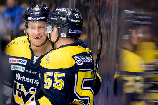 s Oscar Sundh och Andreas Borgman jublar