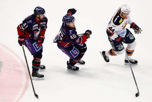Linköpings Broc Little, Mathis Olimb  och Djurgårdens