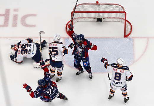 Linköpings Niklas Persson jublar
