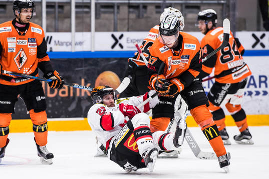Örebros Fredric Andersson och Karlskronas Henrik Nilsson
