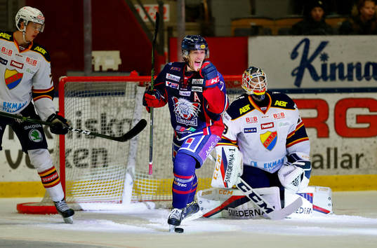 Linköpings Sebastian Karlsson jublar