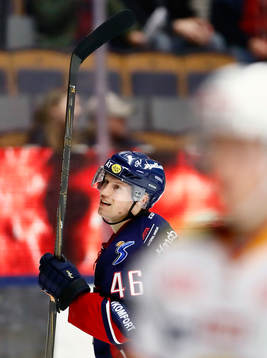 Linköpings Mathis Olimb jublar