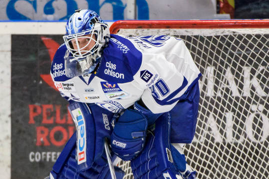 Leksands målvakt Henrik Haukeland