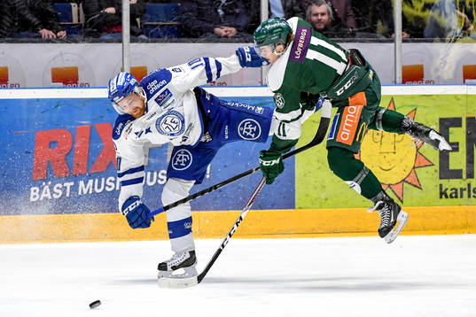 Leksands Mattias Ritola och Färjestads Joakim Nygård