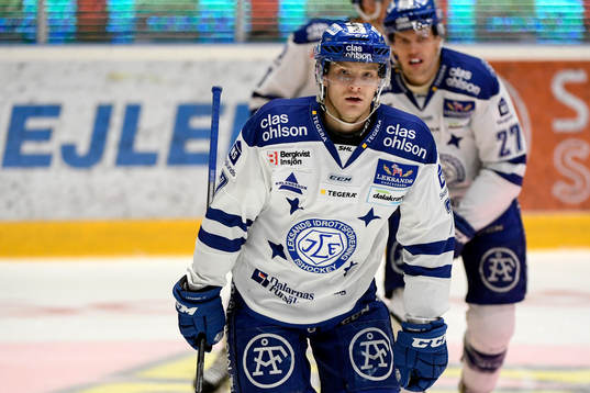 Leksands Johan Olofsson jublar