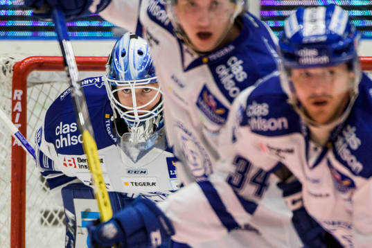 Leksands målvakt Henrik Haukeland