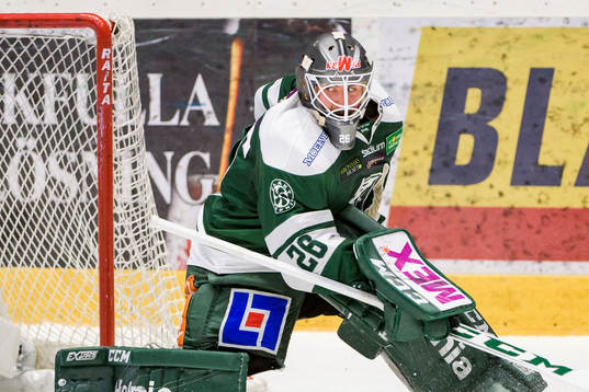 Färjestads målvakt Stefan Steen