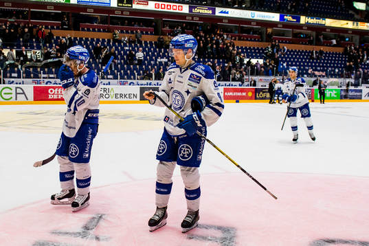 Leksands Mattias Ritola och Lukas Ericsson deppar