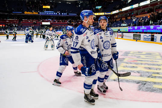 Leksands Jesper Ollas och Johan Olofsson deppar