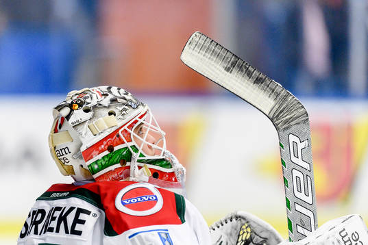 Frölundas målvakt Johan Gustafsson