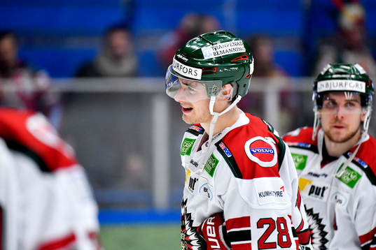 Frölundas Johan Sundström deppar