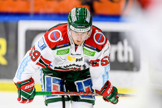 Frölundas Simon Hjalmarsson deppar