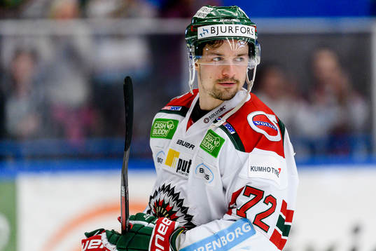 Frölundas Patrik Carlsson deppar