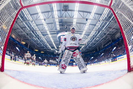 Frölundas målvakt Johan Gustafsson