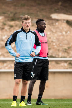 Teddy Bergqvist och Pa Konate