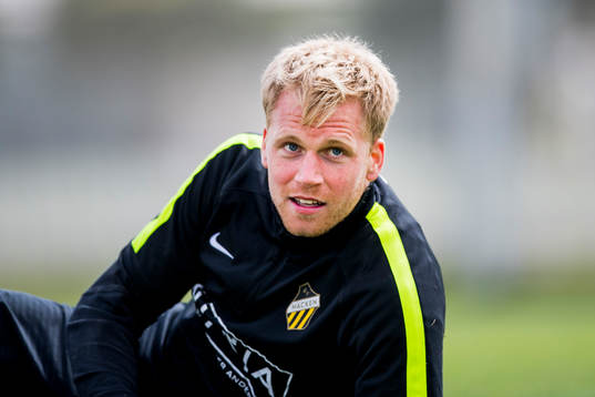 Målvakt Peter Abrahamsson