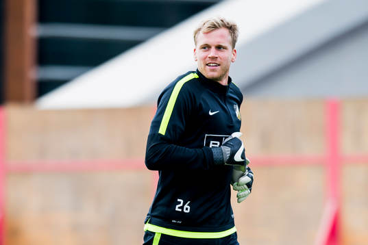 Målvakt Peter Abrahamsson