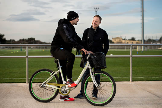 Malmö FFs styrketräningsinstruktör Greger Andrijevski