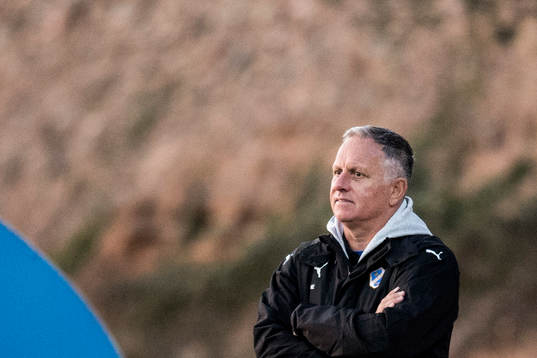 Halmstads tränare Jan Jönsson