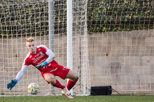 Halmstads målvakt Isak Pettersson