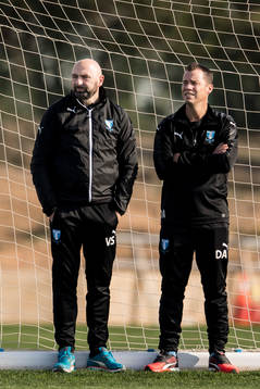 Scoutingansvarige Vito Stavljanin och sportchef Daniel