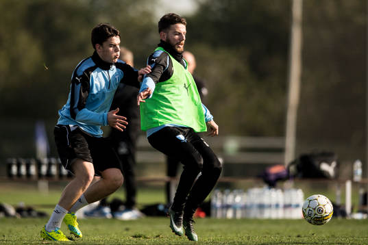 Samuel Adrian och Erdal Rakip
