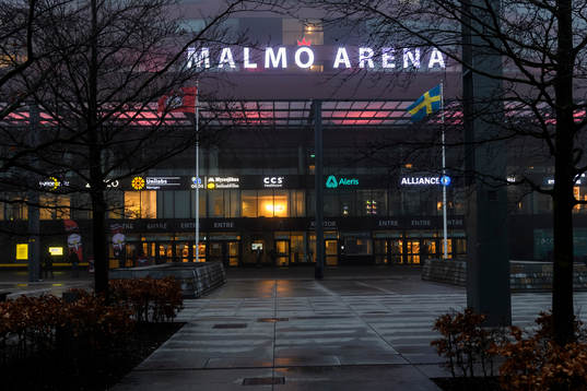 Exteriör Malmö Arena