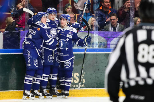 Leksands Johan Porsberger , Martin Karlsson och Oskar Lang