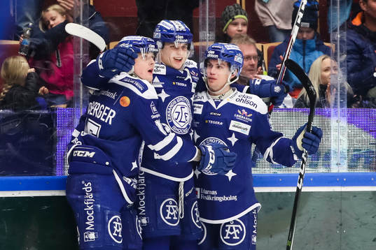 Leksands Johan Porsberger , Martin Karlsson och Oskar Lang
